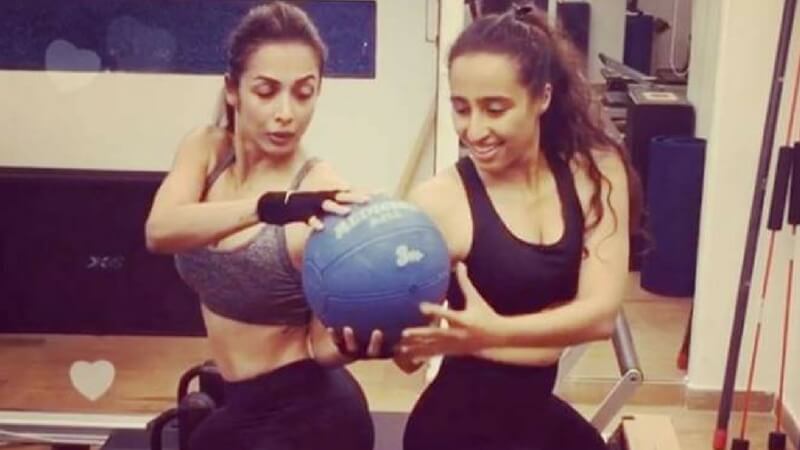 Malaika Arora and her trainer Namrata Purohit
