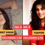 Tollywood Actress Instagram Followers