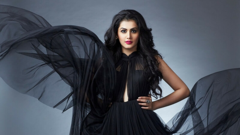 Taapsee in black