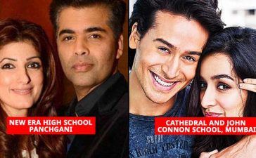 celebrities in same school