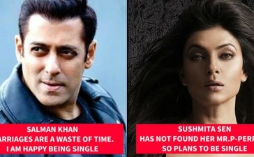 Celebrities who are happy being single