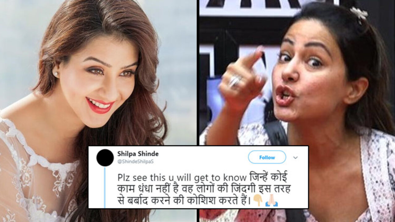 Hina Khan And Her Boyfriend Rocky Thrash BB Rival Shilpa Shinde For  Tweeting Adult Video