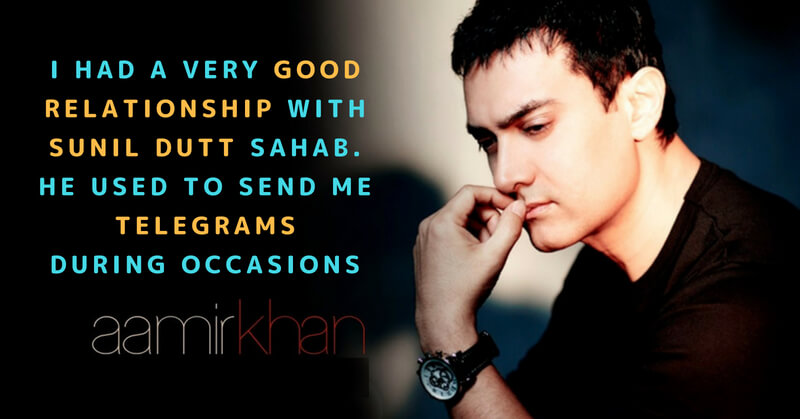 Aamir Khan on Sanju