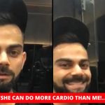 Virat Kohli And Anushka Sharma Working Out Together