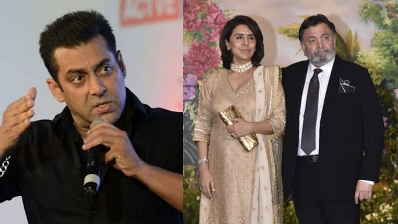 Salman Khan Replied To Rishi Kapoor For Misbehaving With His Sister-In-Law
