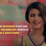 Priya Prakash Varrier Advertisement
