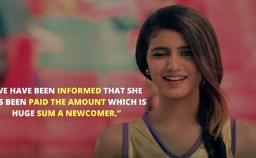 Priya Prakash Varrier Advertisement