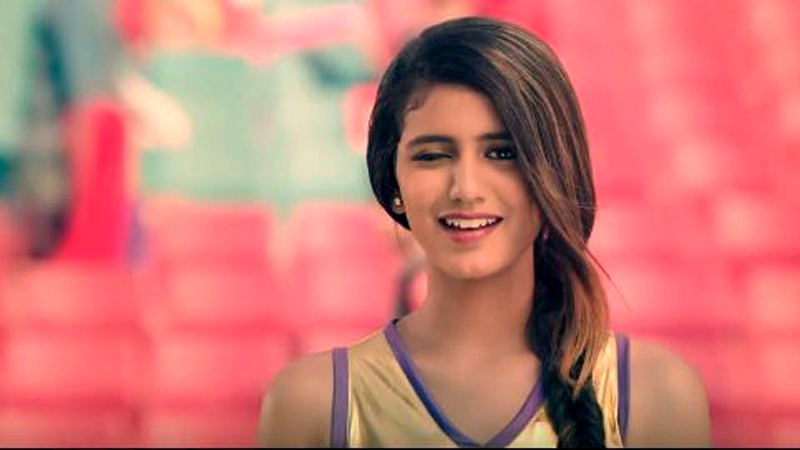 Priya Prakash Varrier Advertisement