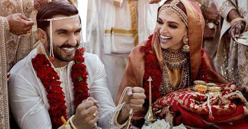Ranveer Singh And Deepika Padukone Wedding Pics