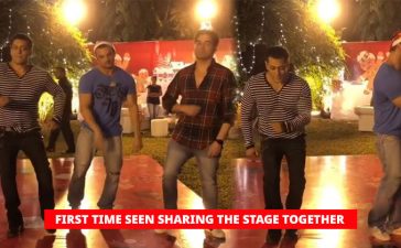 Salman, Sohail And Arbaaz Khan Make Fans Go Crazy With Their Dance At Christmas Bash