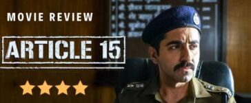 Movie Article 15 Review