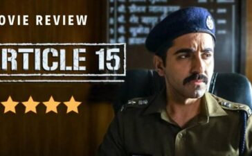 Movie Article 15 Review