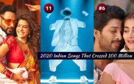 2020 Indian Songs With 100 Million Views