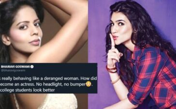 Bhairavi Goswami Kriti Sanon Body Shame