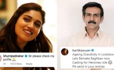 Kartik Aaryan Bhumi Janhvi Baghban Remake