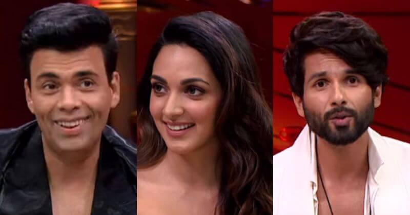 Best Moments From Koffee With Karan Episode 8 Featuring Kiara Advani And  Shahid Kapoor