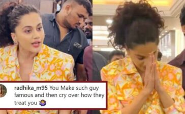 Taapsee Pannu Heated Argument Netizens