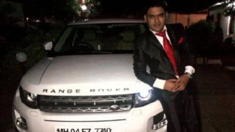 Kapil Sharma Range Rover Evoque SD4