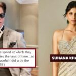 Suhana Khan Replies SRK Saree Comment