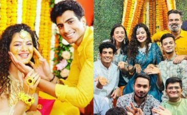 Palak Muchhal Haldi Pics