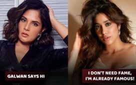 Richa Chadha Janhvi Kapoor Indian Actresses Trolled For Public Statements