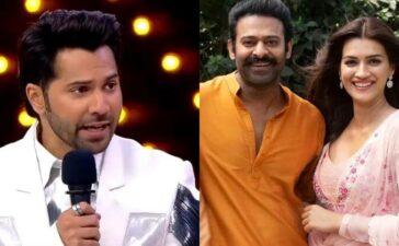 Varun Dhawan Prabhas Kriti Sanon
