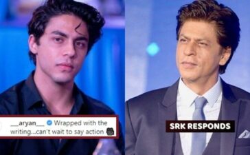 Aryan Khan First Project SRK Reply