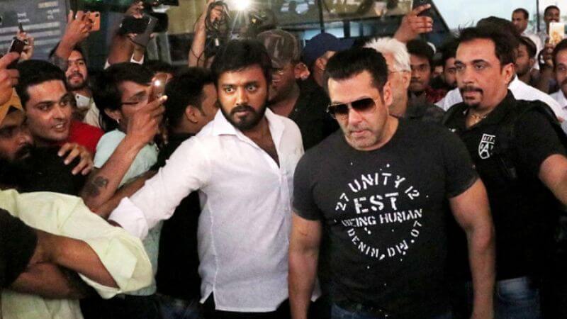 Salman Khan slapped his bodyguard