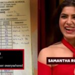 Samantha Ruth Prabhu Report Card