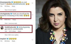 Celebrity Insults Farah Khan Chunky Panday