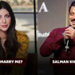 Foreign Journalist Alena Khalifeh Proposes Salman Khan