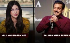 Foreign Journalist Alena Khalifeh Proposes Salman Khan