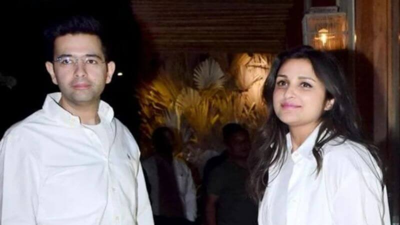 Raghav Chadha and Parineeti Chopra