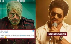 SRK Reply To Fan On Jawan Release