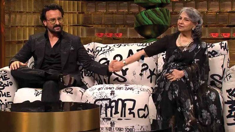 Saif Ali Khan Sharmila Tagore Koffee With Karan S8 E10