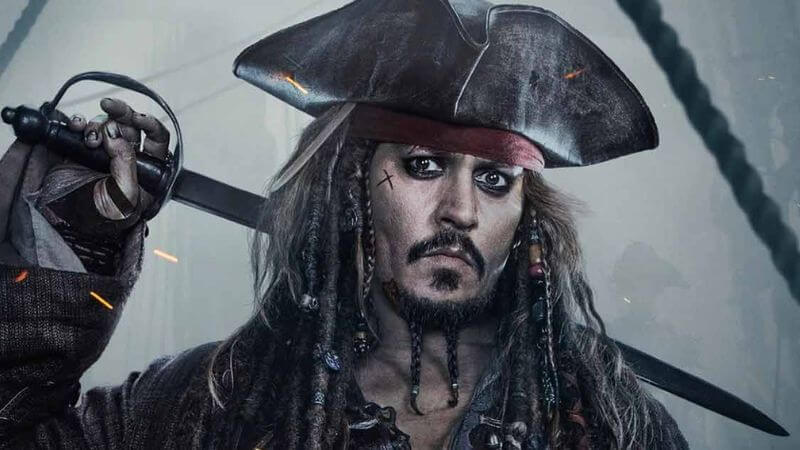 Johnny Depp As Jack Sparrow Pirates Of The Caribbean
