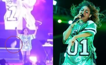 Sunidhi Chauhan Bottle Thrown Concert