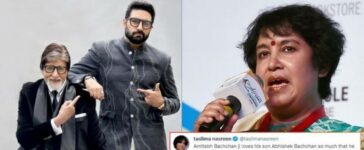 Taslima Nasreen Abhishek Amitabh Bachchan