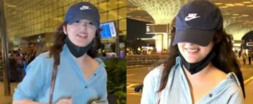 Aneet Padda Viral Shy Moment Video Saiyaara