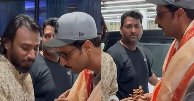 Vicky Kaushal Removes Shoes Accepting Sambhaji Maharaj Idol