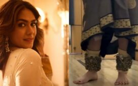 Mrunal Thakur Kathak Video