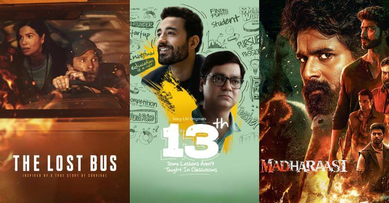 Top OTT Releases Sep 29 - Oct 5 Week