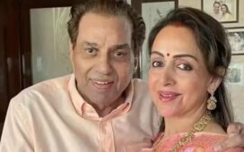 Hema Malini Post On Dharmendra