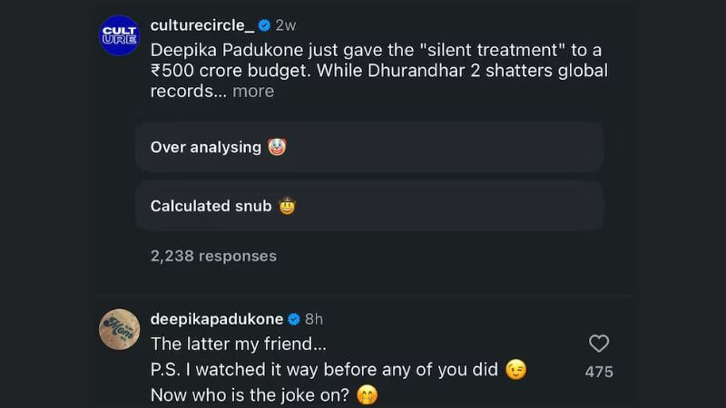 Deepika Padukone Dhurandhar 2