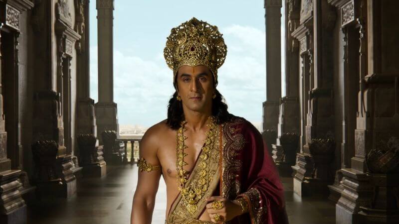 Ranbir Kapoor as Rama in Ramayana