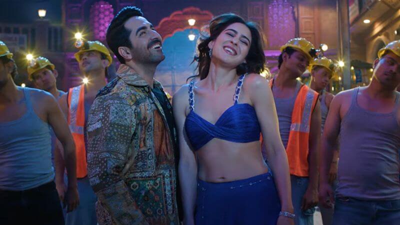Ayushmann Khurrana Sara Ali Khan Pati Patni Aur Woh Do