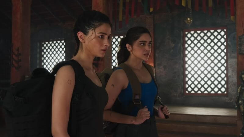 Alia Bhatt and Sharvari Alpha