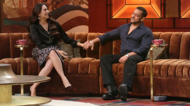 Salman Khan Karisma Kapoor In Koffee With Karan 9