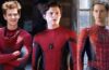 Andrew Garfield Tom Holland Tobie Maguire