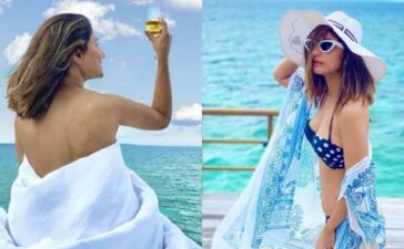 Hina Khan Holdiays In Maldives